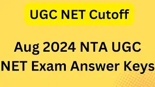 NTA UGC NET Cut off