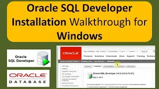 How to install Oracle SQL Developer in windows operating system? | Oracle SQL Developer Installation
