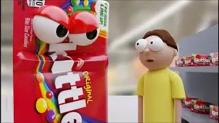 3D Morty wants Skittles 