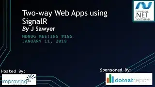 January 2018 HDNUG Meeting