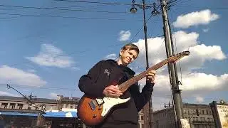 Уличное выступление.Фрагмент импровизации.