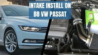 2018 Volkswagen Passat B8 Intake Install