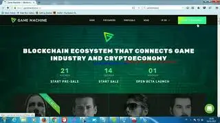 Ulasan Tentang  Project PRE-SALE GAME MACHINE Blockchain ekosistem yang menghubungkan industri game