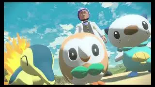 Playing Pokemon Legends: Arceus -1-