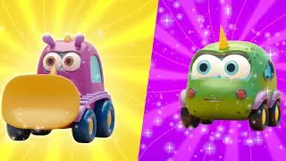 Машинки МОКАС - Листья в саду | Развивающие мультики для малышей 🚗