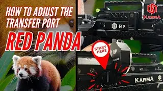 How to ADJUST the TRANSFER PORT on RED PANDA - Karma Airguns (DIY Tutorial)