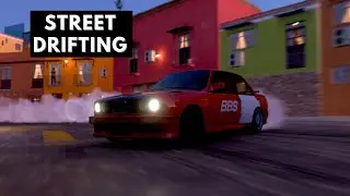Mexico Street Drifting in BMW E30 M3