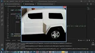 Démarrer ma Camera en Python