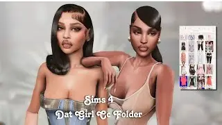 Sims 4 | Dat Girl Urban CC Folder🤍| 400+
