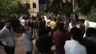 RGV Fans at his office after hearing pawan kalyan fans Attack | leaf media