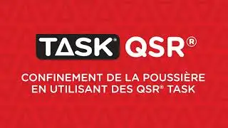 Confinement de la poussière à l’aide du système QSRMD de Task