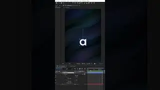 Stretch Text Tutorial | Анімація тексту за допомогою розтягування  #aftereffects #irynaishchuk