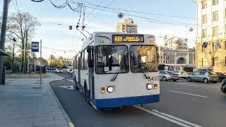 Троллейбус, маршрут №31 (объезд по Каменноостровскому) МТрЗ-6223 б.5405 (20.05.2022) Санкт-Петербург