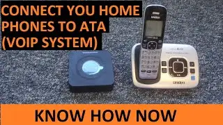 How to Connect Analog Phones to VoIP Analog Telephone Adapter