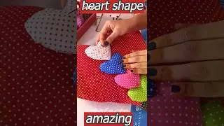 ❤️💕Heart shape cushion 💕#shorts #heart 💕❤️