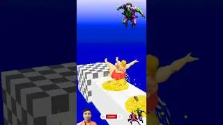 Hulk joker Mixed Reverse game play, jumping to damege banana, apple, man, part 186