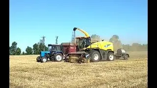 Равный среди равных. New Holland FR  9060 - 6 лет в эксплуатации.