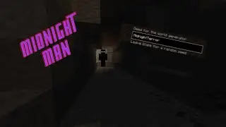 The Midnight game challenge in minecraft (scary)