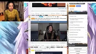 Valkyrae reacts to Rae Can Rap