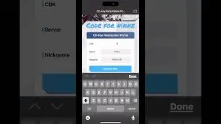 Code for nikke 