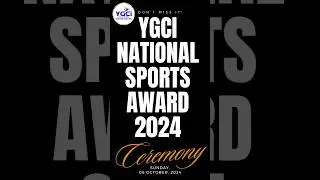 YGCI NATIONAL SPORTS AWARD 2024 #delhi #ygci