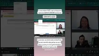 Aprenda comigo agora no mês MAIO, entre para o grupo Exclusivo do WhatsApp no link @cassioreisonline