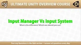 35  Input Manager Legacy Vs Input System Package