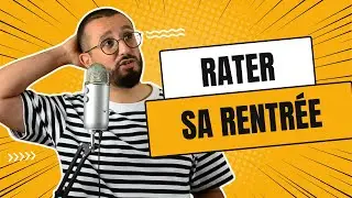 5 ERREURS à éviter pour la RENTRÉE