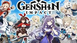 Genshin Impact, but it's an Anime Opening meme...