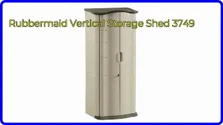 REVIEW (2024): Rubbermaid Vertical Storage Shed 3749. ESSENTIAL details.