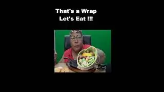 That's A Cool Caesar Salad Chicken Wrap!