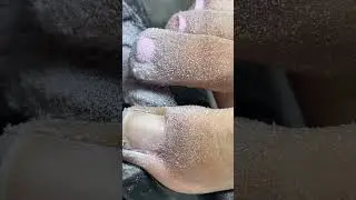 Пыль от педикюра 