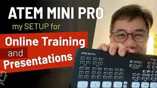 ATEM MINI PRO Setup - How I set it up for training and presentations