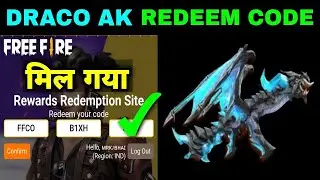 Draco Ak Redeem Code Today| Blue Flame Draco Ak Redeem Code Today| Dragon Ak Redeem Code Today|ULG|