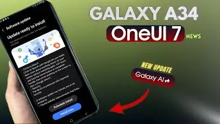 Samsung Galaxy A34 - Got Galaxy A.I Features & One Ui 7 device list!