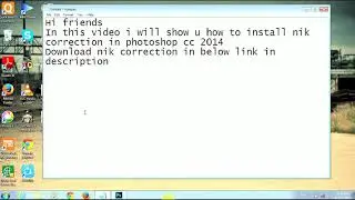 How to install nik collection in photo shop cc