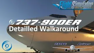 PMDG 737-900ER Detailled Walkaround | Real 737 Pilot