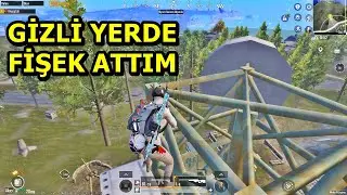 BATUR FORMUNDA ! GİZLİ YERDE FİŞEK ATTIM SOLO SQUAD PUBG MOBİLE