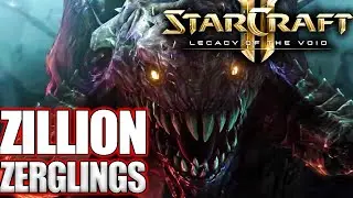 Can you Survive a Zillion Zerglings in Starcraft 2 Arcade?