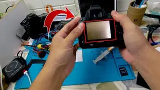 How To Change LCD Screen Nikon D5000 !