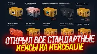 КЕЙС БАТЛ ОТКРЫЛ ВСЕ СТАНДАРТНЫЕ КЕЙСЫ! CASE-BATTLE ОКУПАЕТ?