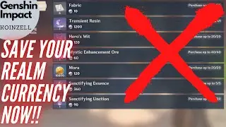 Save Your Realm Currency Now!! Genshin Impact Housing Serenitea Pot Guide