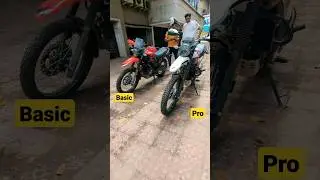 xpulse 200 4v 2024 stock vs Xpulse 200 4v pro 2024 comparison 