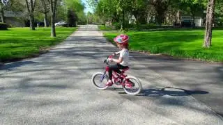 She's getting the hang of it!