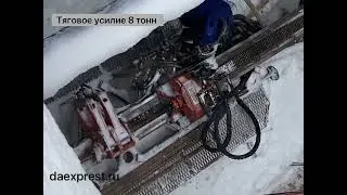 Российская установка ГНБ Лафет S4x8 с локацией SNS 7t NV в работе на объекте заказчика в Москве.