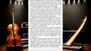 Exploring the Profound Significance of Musical Instruments with Chat GPT