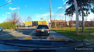 Dashcam railfanning, CSX M433 #dashcam #dashcamvideos #csx #trains #trainspotting
