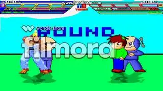 Mugen Request Battle #51 Daniel And Rare Akuma Vs 2xDaniel Releases Stage Thunderella's Song Outside