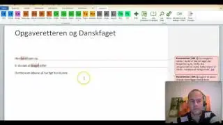 Opgaveretteren Demonstration til danskfaget