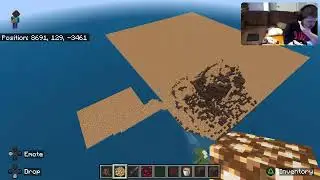 Minecraft Francis 3 - first silly terrain project